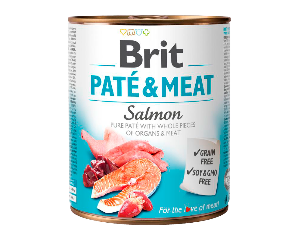 Brit Pate y Meat Salmon