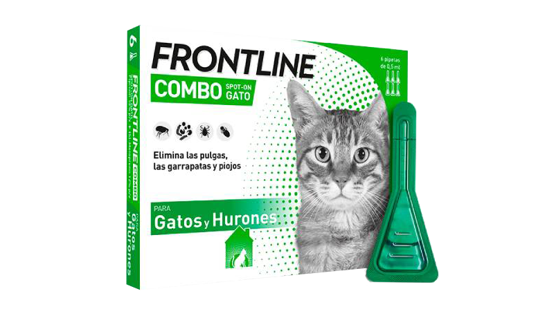 Frontline Combo Gatos y Hurones